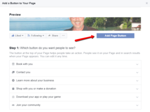 Add a Call to Action button to your Facebook Page