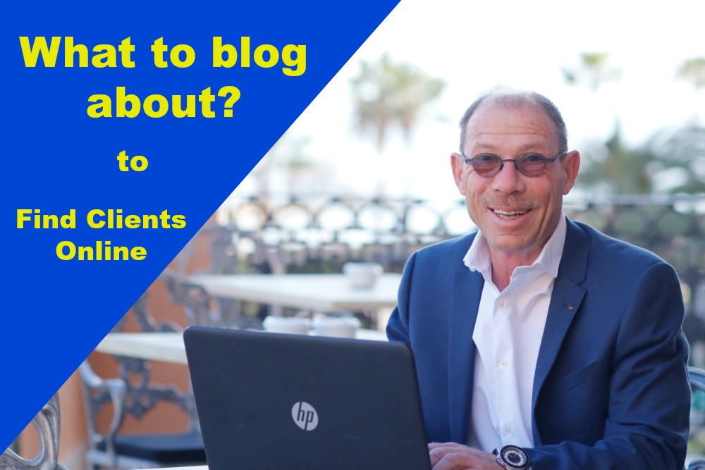 What to blog about