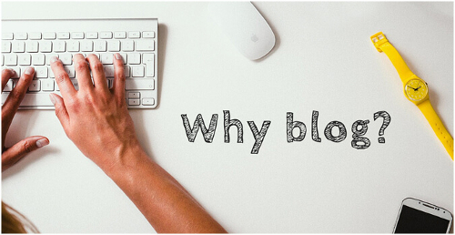 Why should you blog?